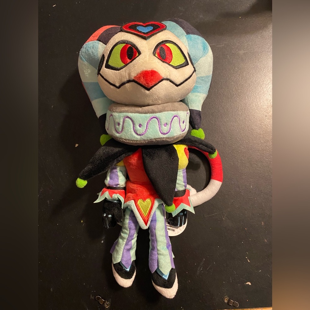 Premium Fizzarolli Plush 16” - Sharkrobot Helluva Boss